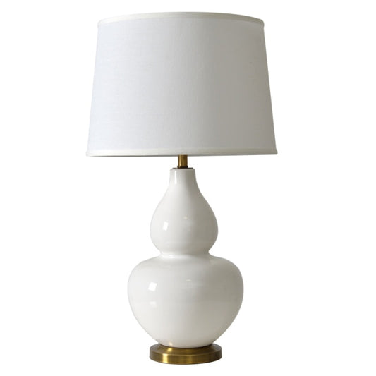 Country White Gourd Lamp