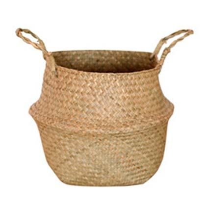 Wicker Storage Baskets/ Household Organizer/ Garden Planters