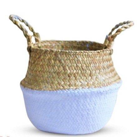 Wicker Storage Baskets/ Household Organizer/ Garden Planters