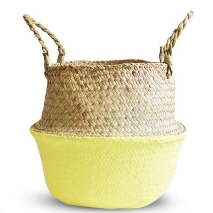 Wicker Storage Baskets/ Household Organizer/ Garden Planters