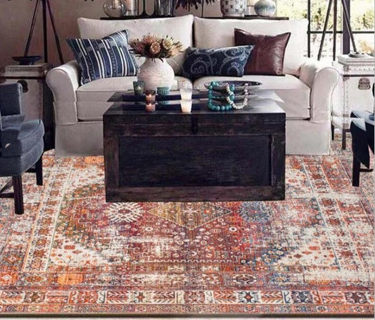 Classic Print Area Rug