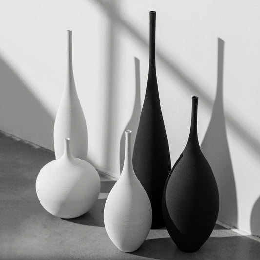 Minimalist Zen Vases/ Ceramic-Porcelain/ Handmade